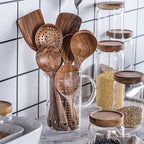 TeakChef 7-piece Kitchen Tool Set – Premium Teak Kitchen Tools for Style & Functionality