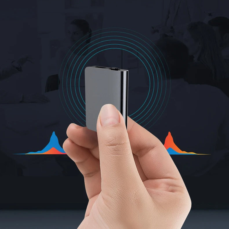 UltraThin Mini Audio Recorder – Discreet Portable Recording with Long Battery Life