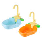 Automatic Flowing Water Bird Bath Fountain