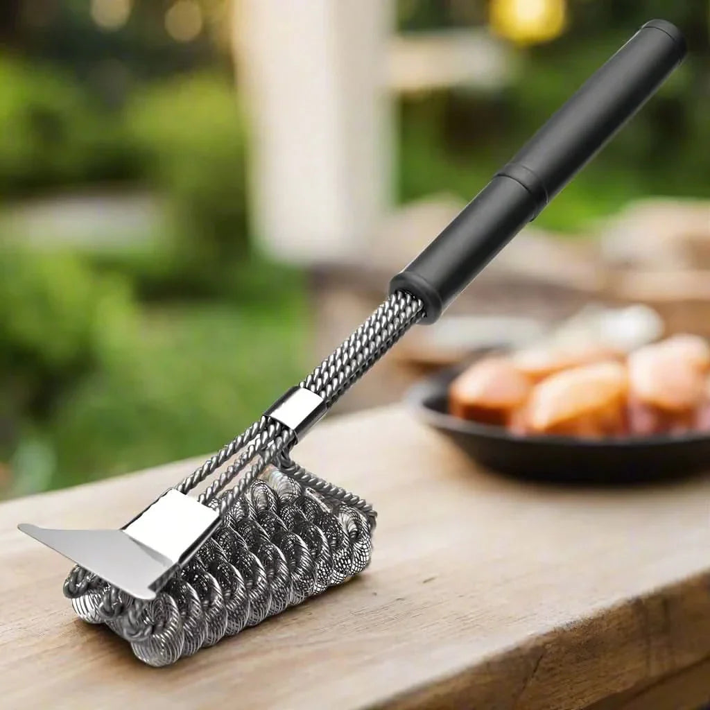 GrillMaster Bristle-Free Brush – Safe & effective for all grill grates
