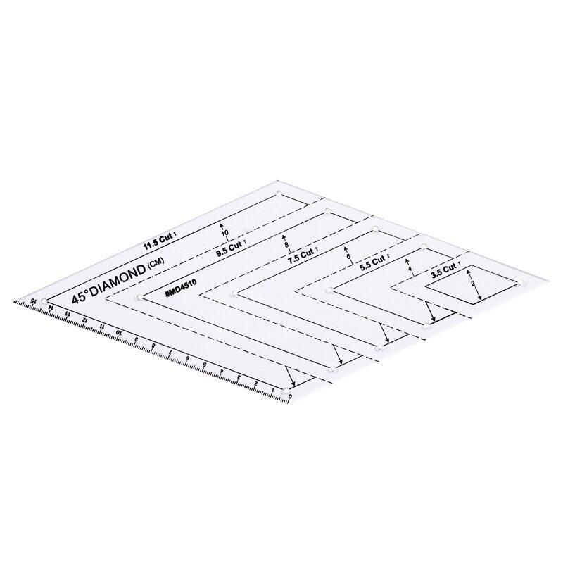 ClearQuilt – Precise measuring and cutting for flawless patchwork results
