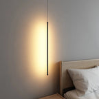 Nordic LED Pendant Light: Minimalist design with creative lines, perfect for the bedroom, dining area