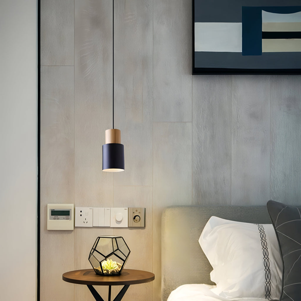Jaziel - Round Wood Nordic Hanging Pendant Lamp