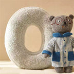 Alphabet Letter Fleece Pillow