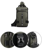 CityTrek Bag - Stylish Waterproof Oxford Crossbody