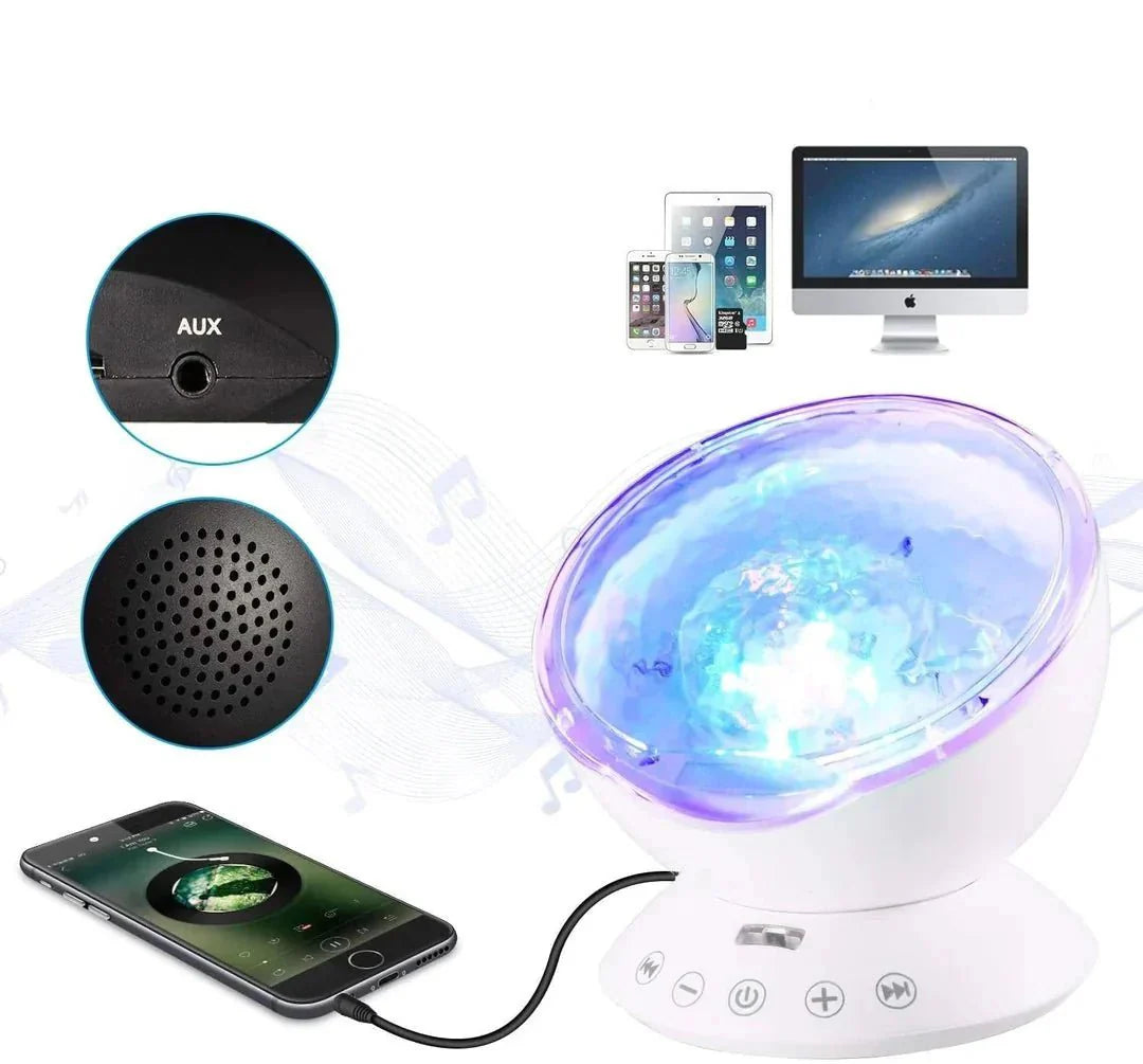 TidalGlow - Transform the space - Luminous dive - Escape into the ocean