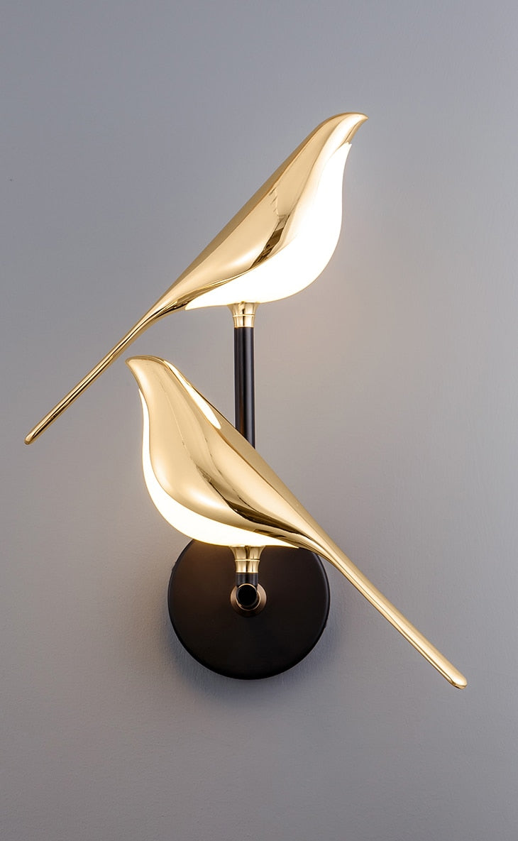 Wall Light Modern LED Bird Decorative Lamp