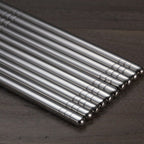 So Fancy Stainless Steel Chopsticks 5 Pairs