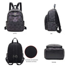 Rainbow Rise Luminous Holographic Backpack