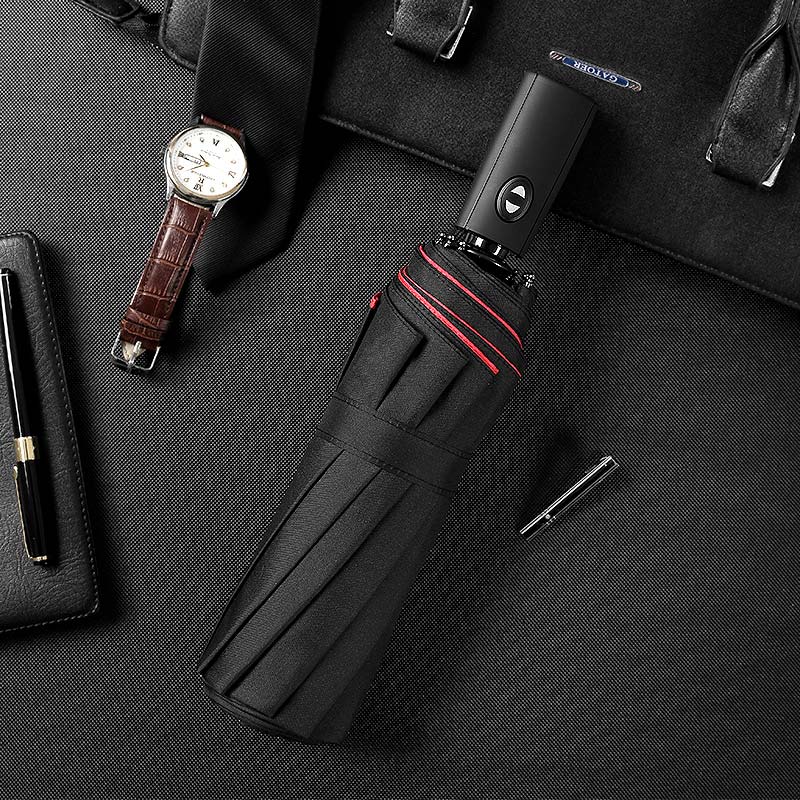 StormShield Automatic Umbrella – Windproof Storm Umbrella with Reversed Closing Mechanism