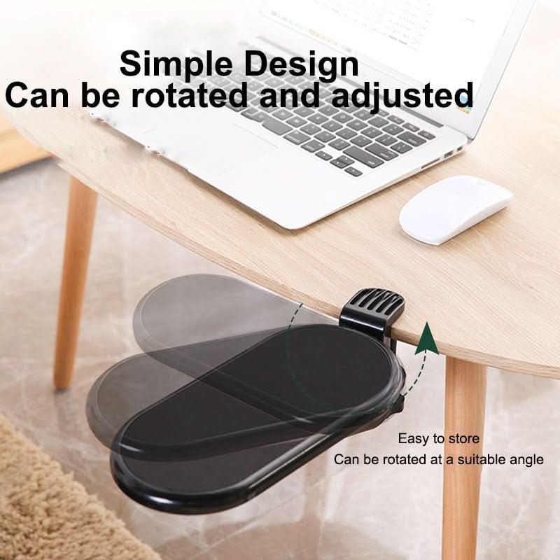 Ergonomic 180° swivel support against RSI & shoulder complaints