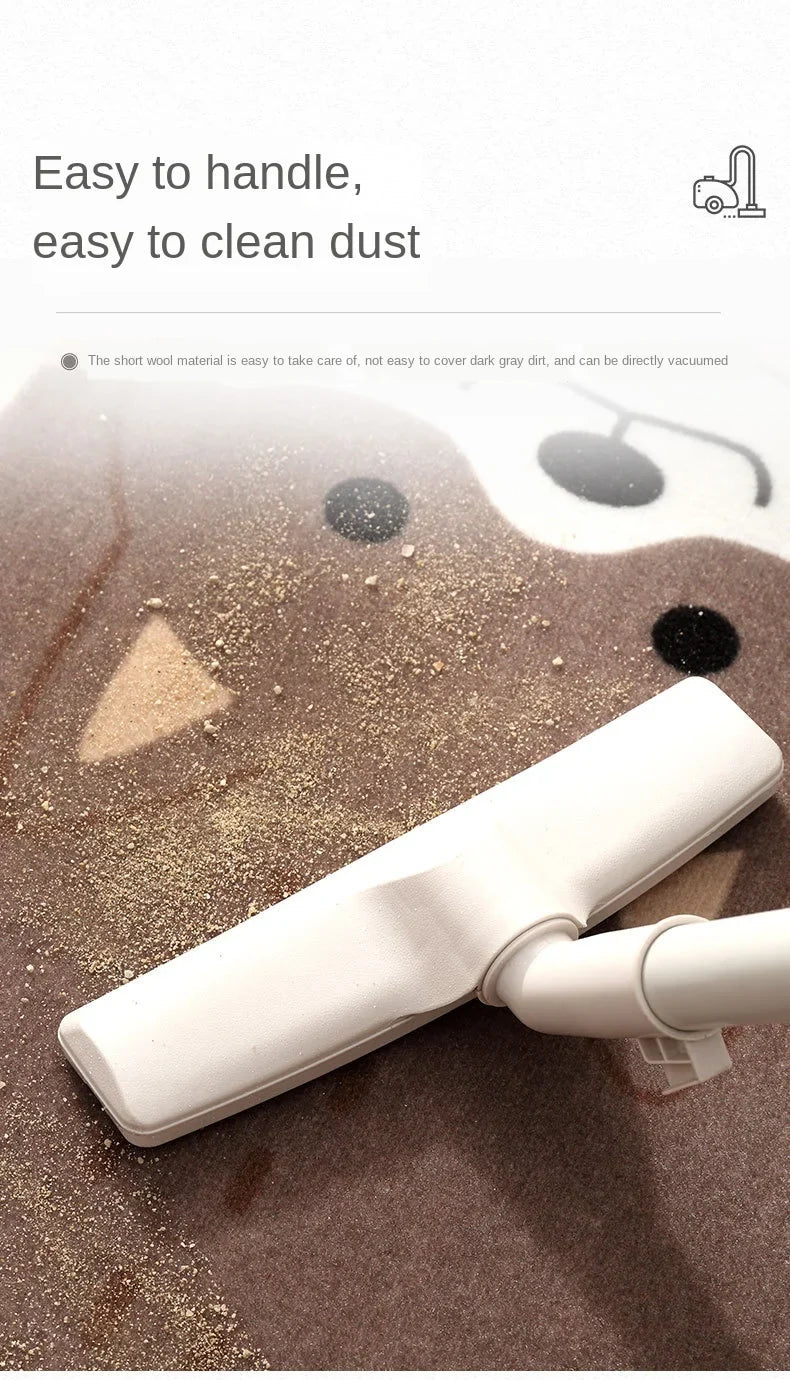 Cute Animal Non-Slip Mat – Pet Design for Kitchen, Bathroom and Hallway