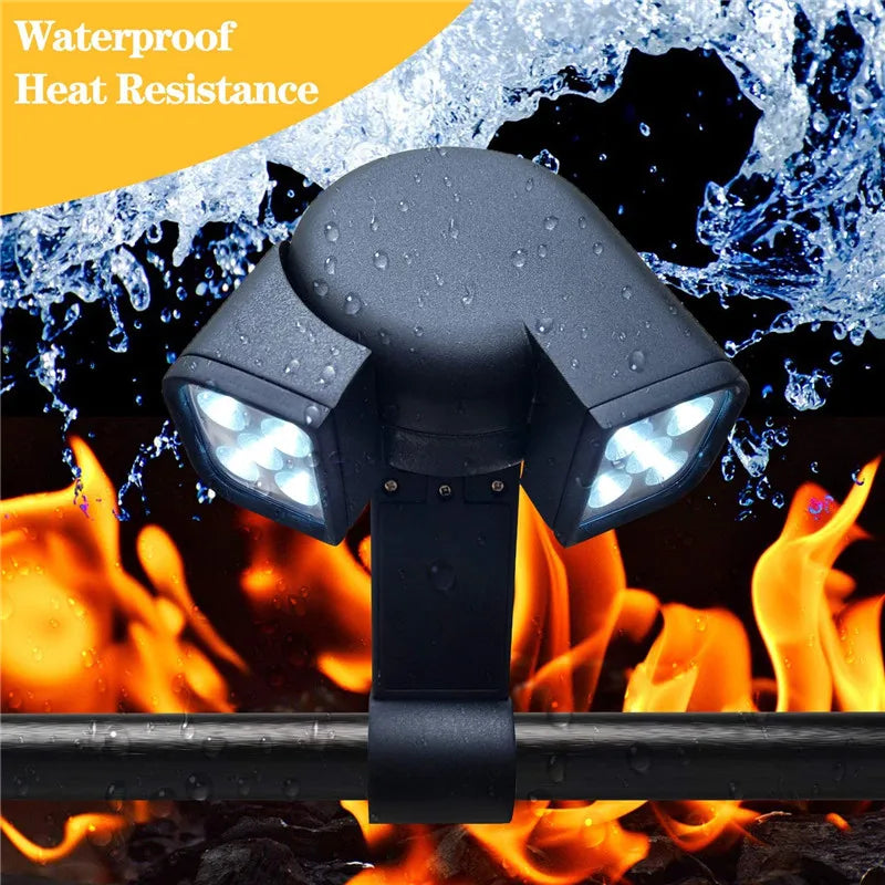 GrillLume LED Grill lamp | 360° Rotatable | Heat Resistant & Super Bright | For BBQ & Outdoor