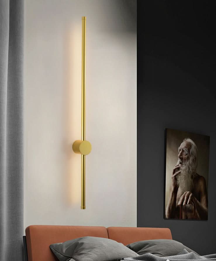 Minimalist Wall Lamp with Plug and LED Light