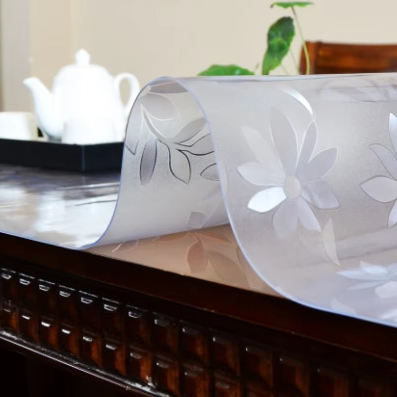 Premium Transparent 0.04 in PVC Table Protector