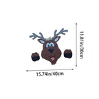 Surprise Santa Claus Outdoor Christmas Decoration