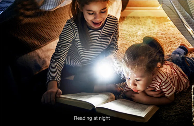 Portable LED Camping Lamp with Power Bank – Rechargeable, USB Connection, for Outdoor & Emergencies
