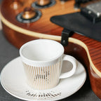 Creative dynamic SLR cup Leopard anamorphic zebra cup Luycho coffee tea cup set with coaster 90ml-225ml