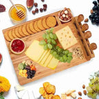 CheeseLux – Premium Bamboo Cheese Board Set