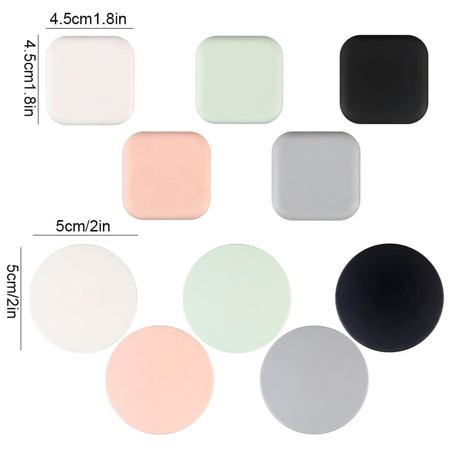 Silicone Door Stopper Buffer with Self-Adhesive Sound-Dampening Anti-Shock Protection for DIY Wall Protection