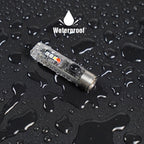 Mini-LED keychain flashlight