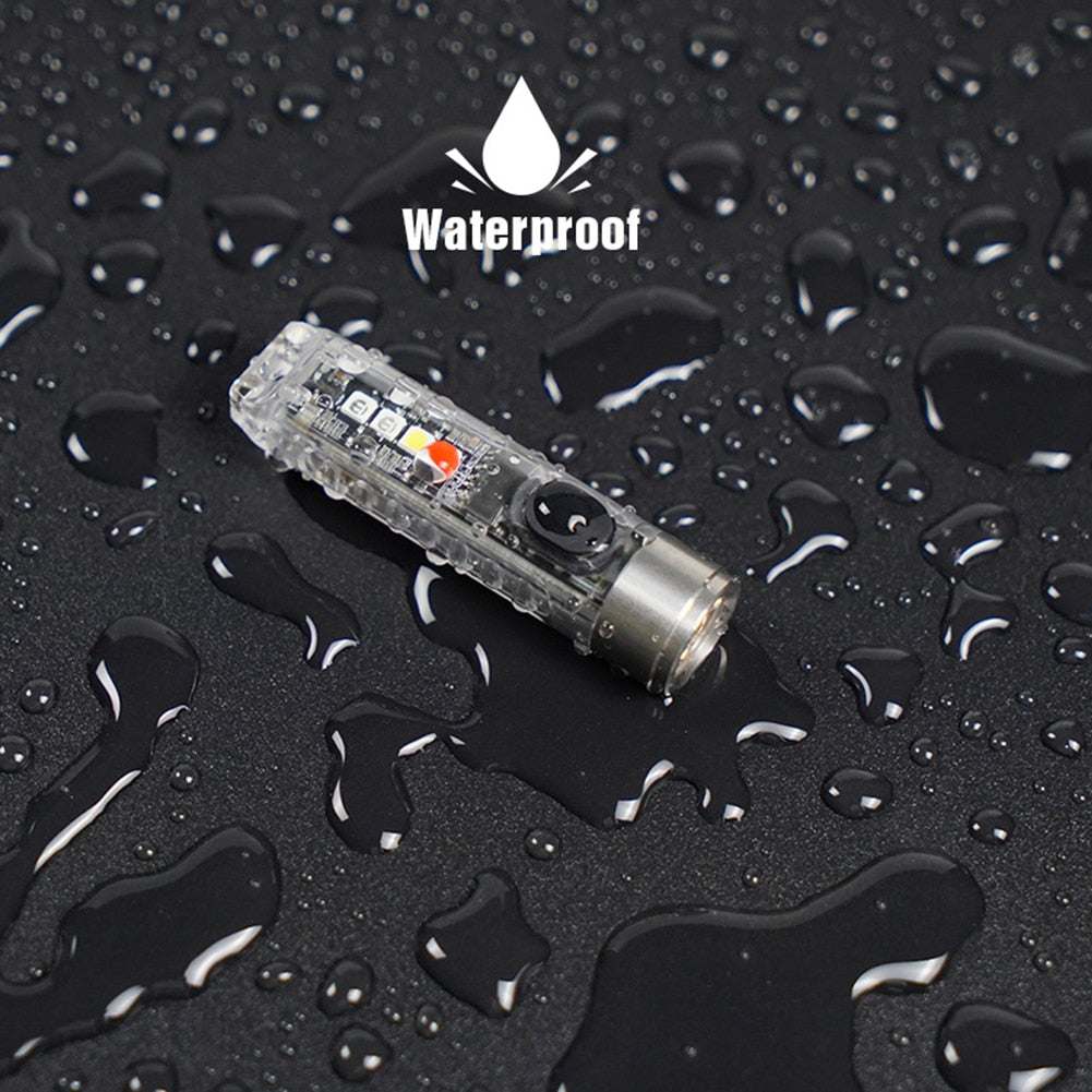 Mini-LED keychain flashlight