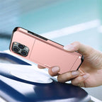 Business Armor Slide Wallet iPhone Case
