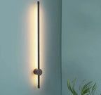 NordicRod – Minimalist Wall Lamp with Plug for Chic Interiors