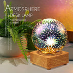 LumiNova 3D Night Light | Color Changing Starry Sky Lamp | USB LED Decorative Light | For Bedrooms & Gift Ideas