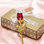 Luxury Crystal Rose in Gift Box – Valentine's Gift for Her