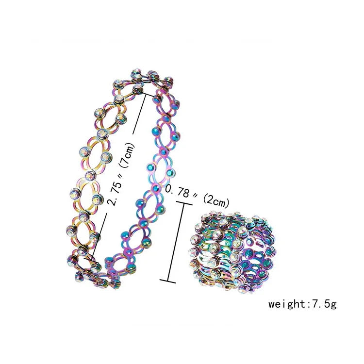 2-in-1-Magical expandable ring and bracelet
