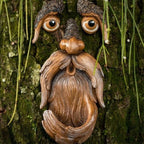 Eyes of Nature: Tree Face Bird Feeder Station