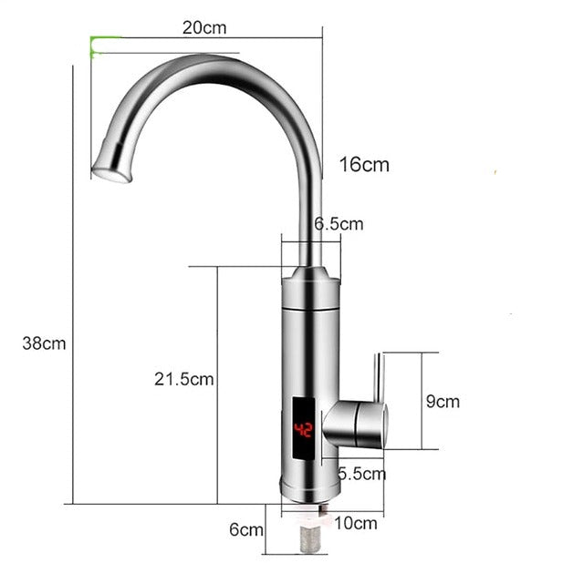 Electric Faucet Kitchen Fixture