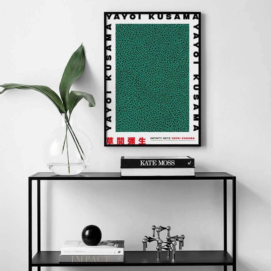 Yayoi Kusama Abstract Premium Poster