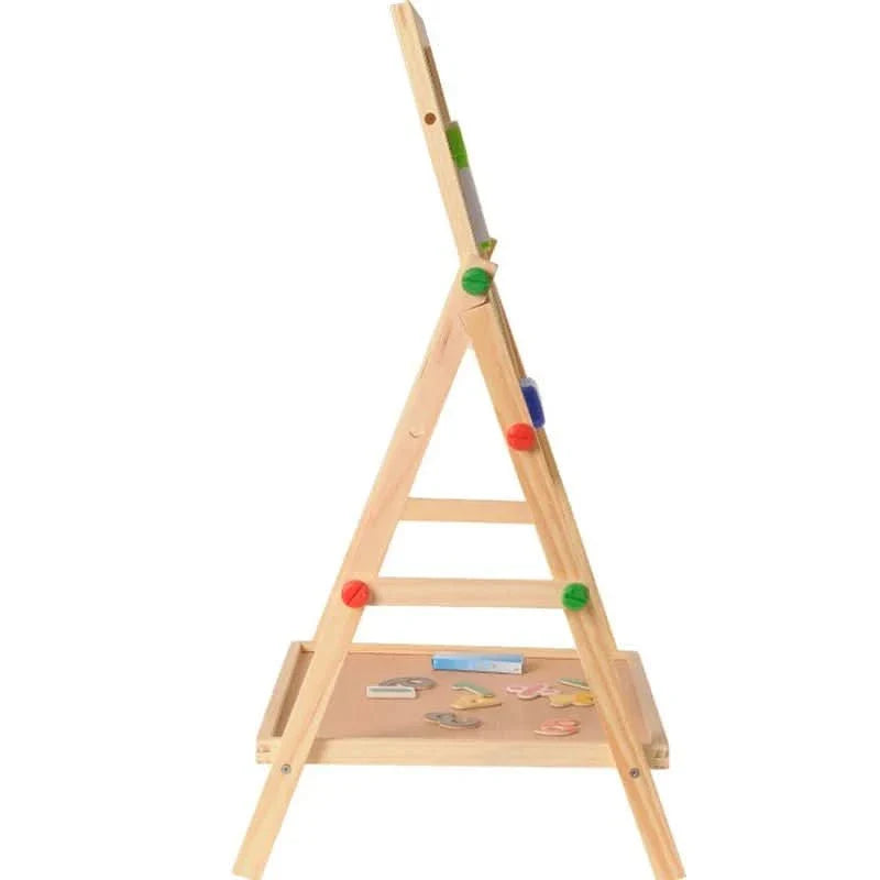 Adjustable Whiteboard & Chalkboard for Creative Learning