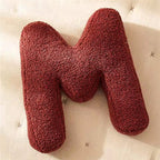 Alphabet Letter Fleece Pillow