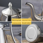EcoBoil Stainless Steel Stovetop Kettle – Induction Ready with Filter