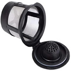 3-Pack Reusable Stainless Steel Coffee Filter Pods with Spoon for 1.0 and 2.0 Brewers