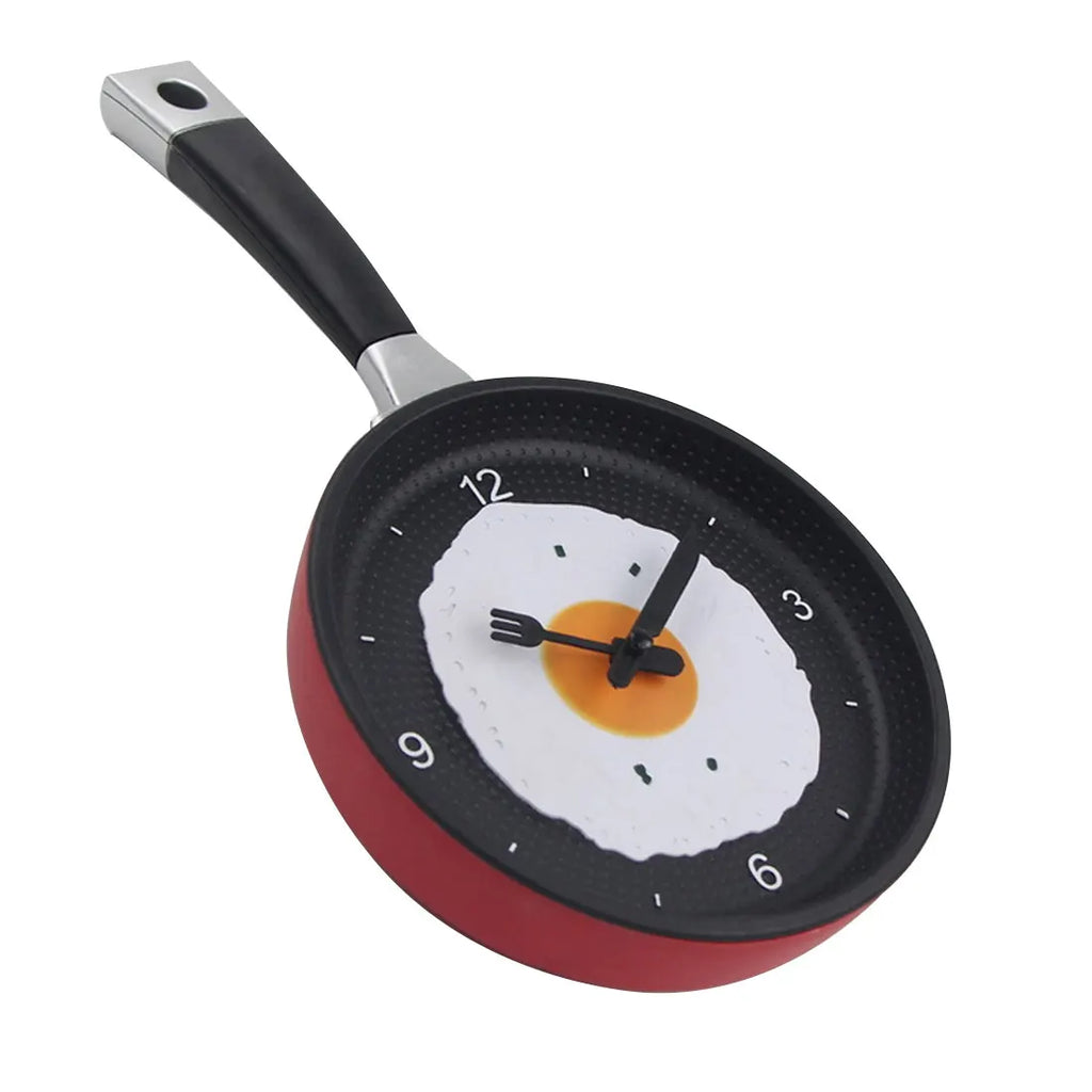 Omelette Pot-Shaped Wall Clock