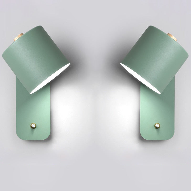Modern LED Wall Lamps with Switch Indoor Home Decor Lights
