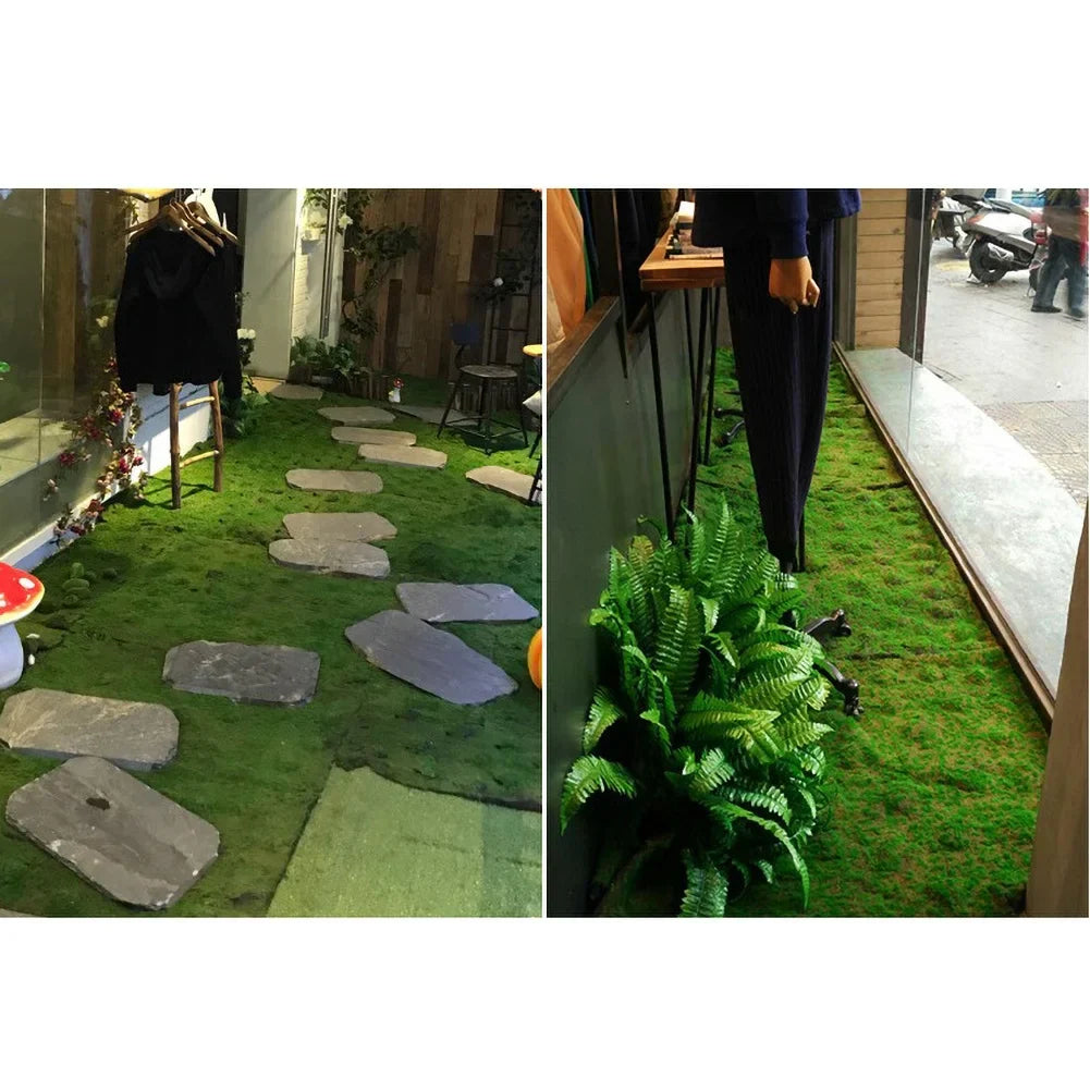 Simulation Artificial Moss Grass Artificial Turf Mat