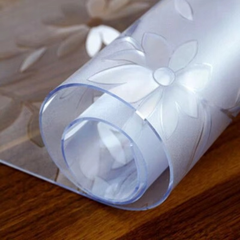 Premium Transparent 0.04 in PVC Table Protector