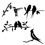 Metal Bird Garden Decor – Dancer Silhouette