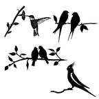 FeatherGlow Garden Art – Metal Bird for Garden