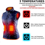 ThermaBelle Women's Heating Vest | USB Heated Vest with Infrared Technology | Temperature Regulating & Lightweight | Ideal for Autumn & Winter