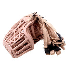 Breathable dog muzzle with comfortable fit