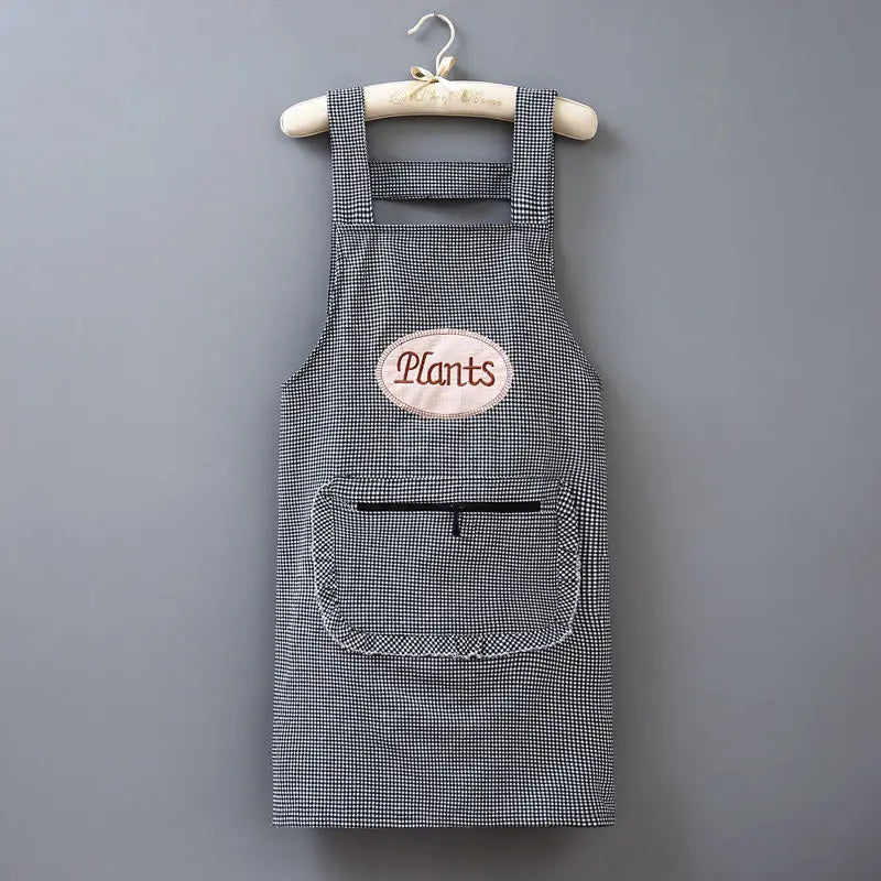 Cute Long Sleeve Waterproof Kitchen Apron