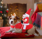 HollyPaws - cozy, adjustable Christmas outfit for dogs