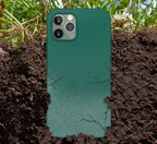 Blue compostable cover