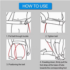 Resistance Training Belt with Elastic Bands for Squats, Leg Strength and Agility Workouts